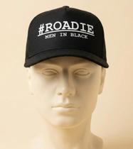 Boné Unissex Preto Roadie Men in Black Exclusivo ATM Boné Unissex Preto Roadie Men in Black Exclusivo ATM