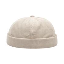 Boné Unissex Retrô Hip Hop Sem Aba - Estilo Casual de Rua para Primavera/Verão
