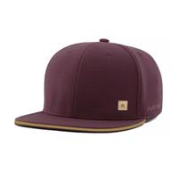 Boné Unissex Vinho Aba Reta Anth Co Liso E Fechado Boné Unissex Vinho Aba Reta Anth Co Liso E Fechado