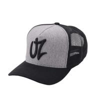 Boné Uz Masculino Aba Curva de Telinha Tela Redinha Snapback Regulável