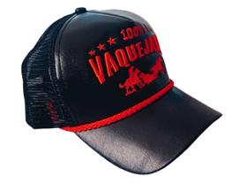 Boné Vaquejada Aba Curva Preto - Adulto