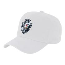 Boné Vasco Da Gama Escudo Bordado SuperCap Branco - Oficial