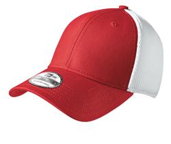 Boné vermelho e branco simples Boné vermelho e branco simples