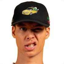 Boné Vextor x Mamonas Dat Hat Brasília Amarela Boné Vextor x Mamonas Dat Hat Brasília Amarela