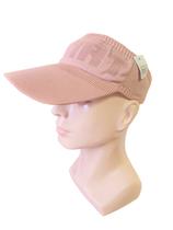 Boné Viseira Rosa Esportiva Praia Piscina com Aba Grande