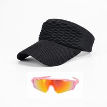 Boné Viseira Unissex Premium Kits Ajustável Corrida Caminhada Praia Ciclismo Piscina E Outros Boné Viseira Unissex Premium Kits Ajustável Corrida Caminhada Praia Ciclismo Piscina E Outros