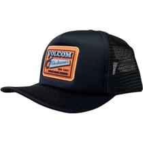 Boné Volcom Aba Curva Workwear Trucker SM26 Preto