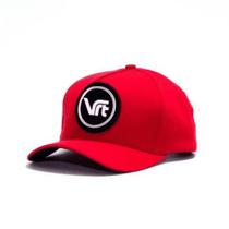 Boné VRT Vermelho Aba Inferior Preta