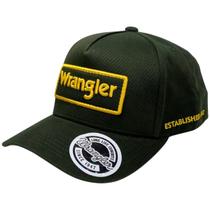 Boné Wrangler Premium Tecido Ajustável Snapback C/ Nota 100%