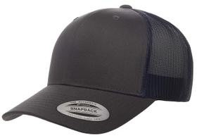 Boné Yupoong YP Classics Retro Trucker Carvão Marinho Boné Yupoong YP Classics Retro Trucker Carvão Marinho