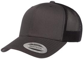 Boné Yupoong YP Classics Retro Trucker Charcoal Black Boné Yupoong YP Classics Retro Trucker Charcoal Black