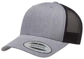 Boné Yupoong YP Classics Retro Trucker Heather Black Boné Yupoong YP Classics Retro Trucker Heather Black