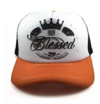 Boné Zero18 Aba Curva Snapback Trucker Blessed