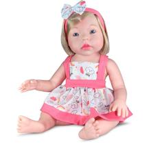 Boneca 1185 Coleção Doll Realist com Vestido Sidnyl