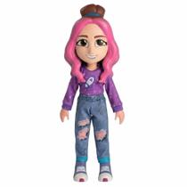 Boneca - 26cm - Dos Rosa - Katlen - Baby Brink Boneca - 26cm - Dos Rosa - Katlen - Baby Brink