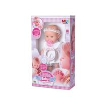 Boneca 32cm little baby pai nosso