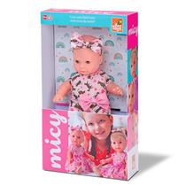 Boneca 42cm micy com tiara Boneca 42cm micy com tiara