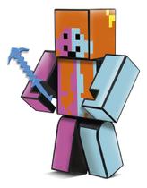 Boneca A Mana Minecraft 15cm Articulada Chaveiro Exclusivo