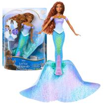 Boneca A Pequena Sereia O Filme 2023 Ariel Transformação - Mattel