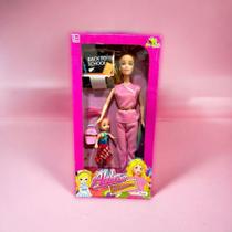 Boneca Abbie 29cm Professora Com Aluna e 1 Mala Brinquedo de menina - ARTBRINK Boneca Abbie 29cm Professora Com Aluna e 1 Mala Brinquedo de menina - ARTBRINK