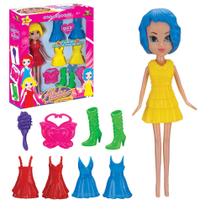 Boneca Abbie Fashionista C/peruca Plástica