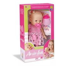 Boneca Abre Fecha Olhos Dorme Recem Nascida Bebe Brinquedo - DIVER TOYS