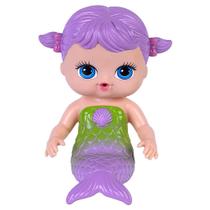 Boneca Acqua Marina Sereia Menina De Vinil Brinquedo Macio - Super Toys Boneca Acqua Marina Sereia Menina De Vinil Brinquedo Macio - Super Toys