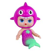Boneca Acqua Toys Tubarãozinho Bebê Shark - Super Toys