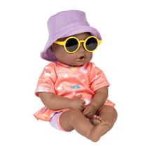 Boneca Adora Beach Baby Afro-Americana 33cm - Com Sardas