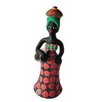 boneca afro preta e rosa arte 17