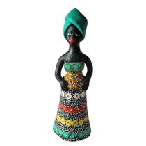 boneca afro preta e verde arte 15 boneca afro preta e verde arte 15