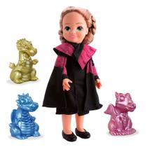 Boneca Aisha + 3 Dragões Casa do Dragão Game Of Thrones -Omg Boneca Aisha + 3 Dragões Casa do Dragão Game Of Thrones -Omg