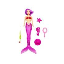 Boneca Alana Sereia c/ Led e Acessorios - 123 Util Boneca Alana Sereia c/ Led e Acessorios - 123 Util