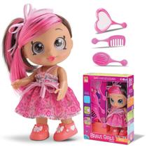 Boneca Alexis Brave Girls Fashion Cabelo Colorido Bee Toys