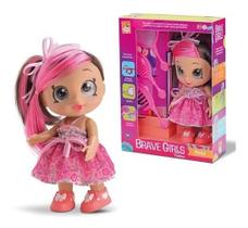 Boneca Alexis Fashion Coleção Brave Girls C/ Acessórios Para Pentear - Bee Toys