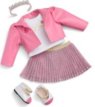 Boneca American Girl Truly Me Celebrity Chic com roupa de 18 polegadas