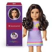 Boneca American Girl Truly Me de 18 polegadas 121 com roupas e diário