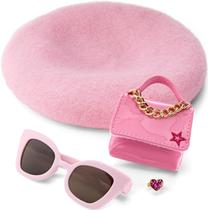 Boneca American Girl Truly Me de 18 polegadas com acessórios rosa chiques Boneca American Girl Truly Me de 18 polegadas com acessórios rosa chiques