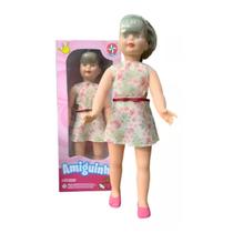 Boneca Amiguinha Estrela Vestido Grande Infantil 80cm Boneca Amiguinha Estrela Vestido Grande Infantil 80cm
