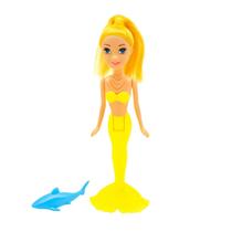 Boneca Amy Sereia e seu Peixinho Versão Pequena Boneca Amy Sereia e seu Peixinho Versão Pequena