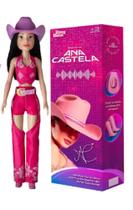 Boneca Ana Castela Cantora Boiadeira 55cm Com Acessórios 1290- Baby Brink Boneca Ana Castela Cantora Boiadeira 55cm Com Acessórios 1290- Baby Brink