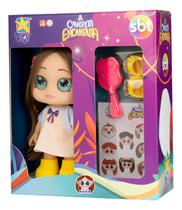 Boneca Ana Caverna Encantada Diver Toys Articulada Acessório