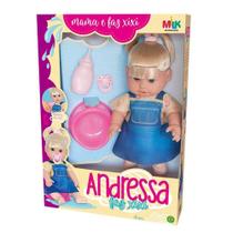 Boneca andressa faz xixi