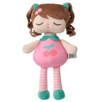 Boneca angela frutas cerejinha 33cm metoo