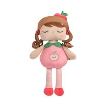 Boneca Angela Frutas Maçãzinha 33cm Com Caixa - Metoo Boneca Angela Frutas Maçãzinha 33cm Com Caixa - Metoo