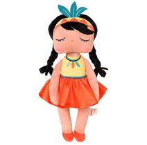 Boneca angela iara india 33 cm - metoo