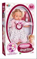 Boneca Angelina Collezione - Milk Brinquedos Boneca Angelina Collezione - Milk Brinquedos