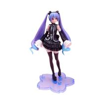 Boneca Anime Sakura Hatsune Miku - Figura de Ação PVC Sonoko com Coelho