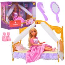 Boneca Anlily Princesa com Cama e Acessórios - Castela
