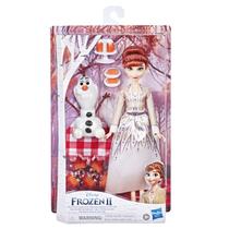 Boneca Anna e Olaf Frozen 2 Picnic de Outono Disney Hasbro F1583